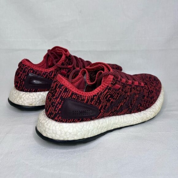 Adidas PureBoost Red men’s shoes, men size 10 - Picture 4 of 6